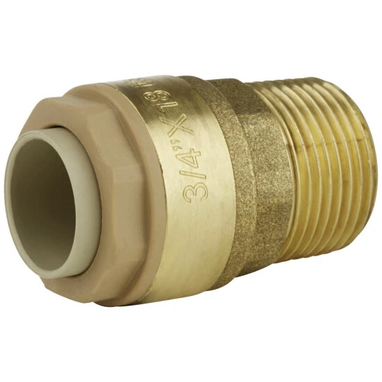 SANITOP-WINGENROTH Übergangsnippel, Messing 1 SANITOP-WINGENROTH Übergangsnippel, Messing