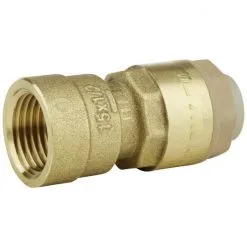 SANITOP-WINGENROTH Steck-Übergangsmuffe, Messing