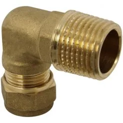 SANITOP-WINGENROTH Winkelverschraubung, Messing