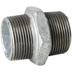 SANITOP-WINGENROTH Doppelnippel, Temperguss