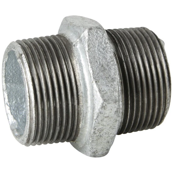 SANITOP-WINGENROTH Doppelnippel, Temperguss 1 SANITOP-WINGENROTH Doppelnippel, Temperguss