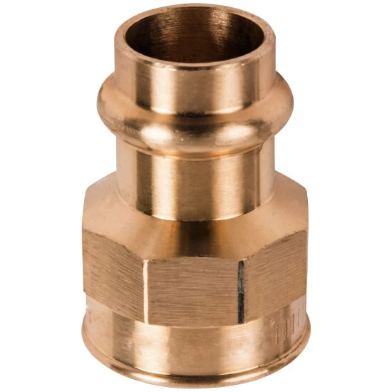 SANITOP-WINGENROTH Press-Übergangsmuffe, Rotguss 1 SANITOP-WINGENROTH Press-Übergangsmuffe, Rotguss