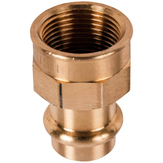 SANITOP-WINGENROTH Press-Übergangsmuffe, Rotguss 2 SANITOP-WINGENROTH Press-Übergangsmuffe, Rotguss – Bild 2