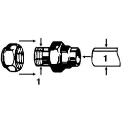 SANITOP-WINGENROTH Verschraubung, Messing -Sanitärinstallation Verkäufe unnamed file 1986
