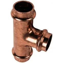 SANITOP-WINGENROTH Press-T-Stück, Kupfer