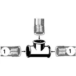 WELLWATER T-Stück, Messing -Sanitärinstallation Verkäufe unnamed file 2026