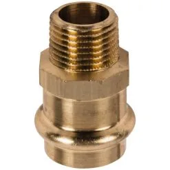 SANITOP-WINGENROTH Press-Übergangsnippel, Rotguss -Sanitärinstallation Verkäufe unnamed file 2043