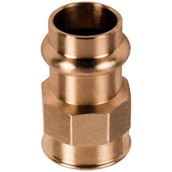 SANITOP-WINGENROTH Press-Übergangsmuffe, Rotguss 1 SANITOP-WINGENROTH Press-Übergangsmuffe, Rotguss