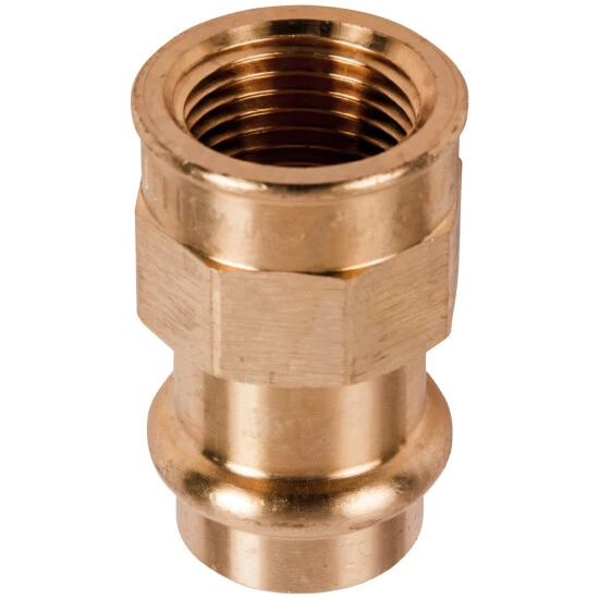 SANITOP-WINGENROTH Press-Übergangsmuffe, Rotguss 2 SANITOP-WINGENROTH Press-Übergangsmuffe, Rotguss – Bild 2