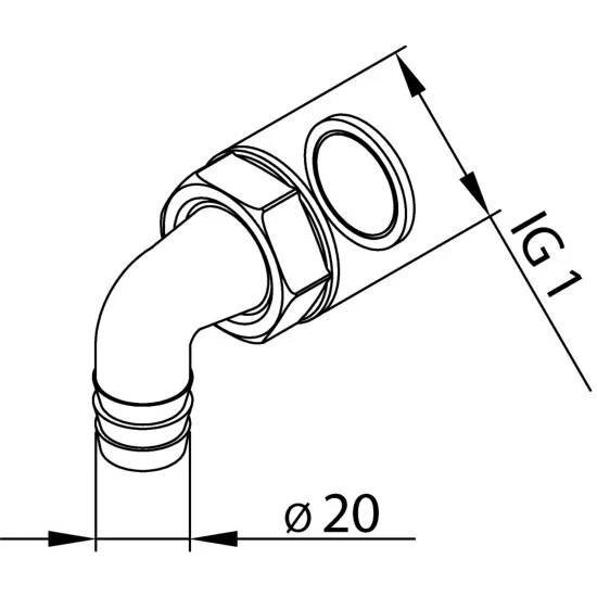 WELLWATER Schlauchverschraubung, Kunststoff 2 WELLWATER Schlauchverschraubung, Kunststoff – Bild 2
