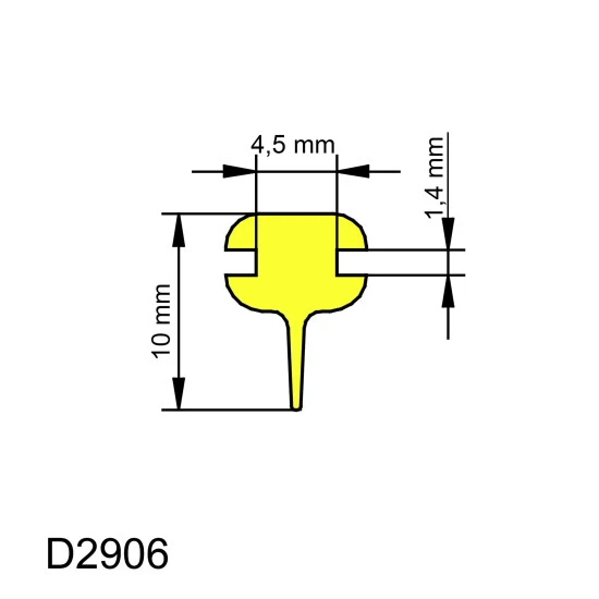 SCHULTE EinziehGummidichtung, Polyvinylchlorid (PVC) 2 SCHULTE EinziehGummidichtung, Polyvinylchlorid (PVC) – Bild 2