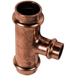 SANITOP-WINGENROTH Press-T-Stück, Kupfer