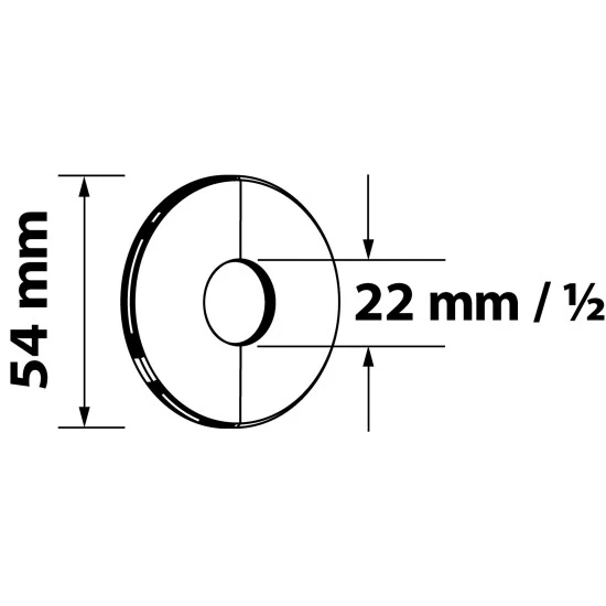 WELLWATER Klapprosette, Metall 3 WELLWATER Klapprosette, Metall – Bild 3