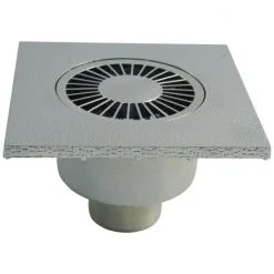 MARLEY Badablauf, Ø: 97 Mm, Kunststoff