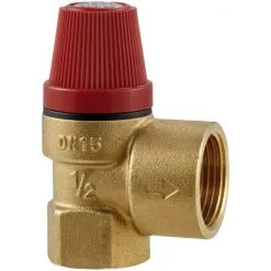 CORNAT Sicherheitsventil, Messing, Messingfarben