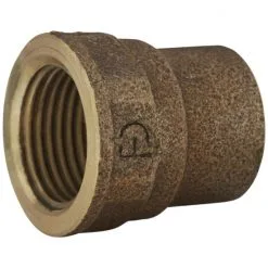 SANITOP-WINGENROTH Übergangsmuffe, Rotguss