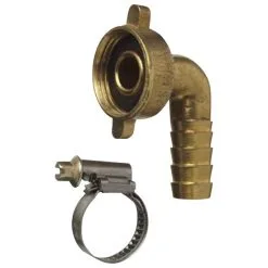 WELLWATER Schlauchverschraubung, Messing, Innengewinde: 3/4"