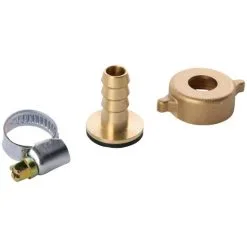 WELLWATER Schlauchverschraubung, Messing