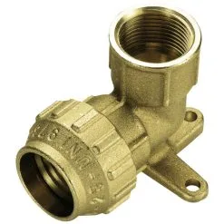 CORNAT Wandscheibe, Messing, Innengewinde: 1/2"