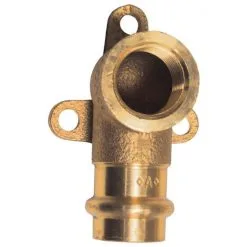 CORNAT Presswandscheibe, Rotguss, Innengewinde: 1/2"