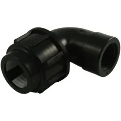 MARLEY Winkelverschraubung, Polypropylen (PP), Innengewinde: 1"