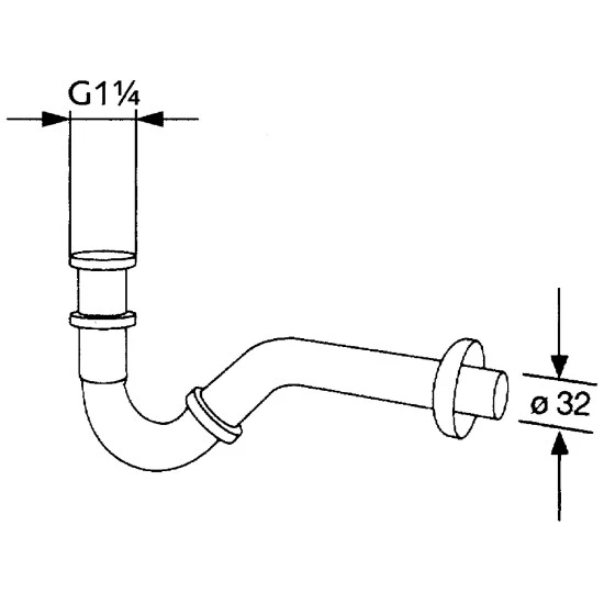 WELLWATER Ablauftechnik, Für Bidets, Metall 2 WELLWATER Ablauftechnik, Für Bidets, Metall – Bild 2