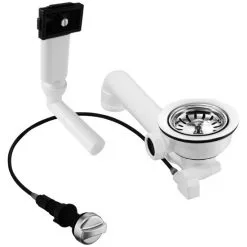 WELLWATER Ablauftechnik, Für Spülen, Kunststoff