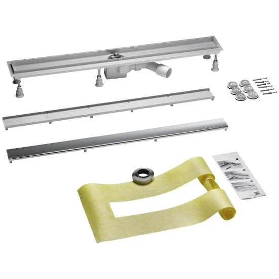 OTTOFOND Ablaufrinne, Aluminium, 50 Mm 2 OTTOFOND Ablaufrinne, Aluminium, 50 Mm – Bild 2