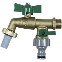 CORNAT Kugel-Auslaufventil, 1/2", Messing