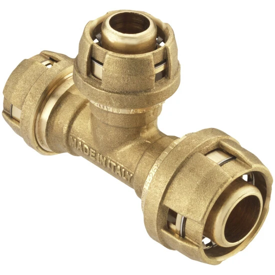 CORNAT Reduzier-T-Stück, Messing 1 CORNAT Reduzier-T-Stück, Messing