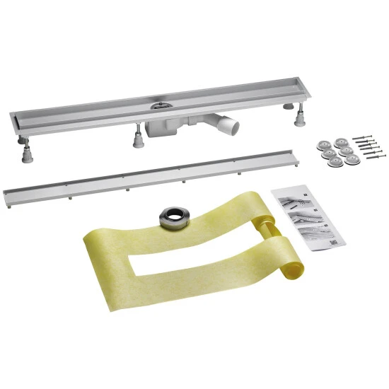 OTTOFOND Ablaufrinne, Aluminium, 50 Mm 1 OTTOFOND Ablaufrinne, Aluminium, 50 Mm