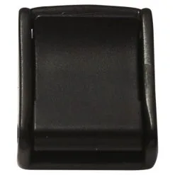 GECCO Klemmverschluss, Kunststoff, Schwarz