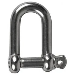 GECCO Schäkel, Stahl, Silberfarben