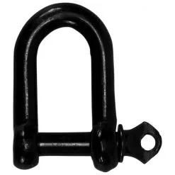 GECCO Schäkel, Stahl, Schwarz