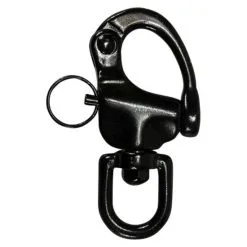 GECCO Schnappschäkel, Edelstahl, Edelstahlfarben