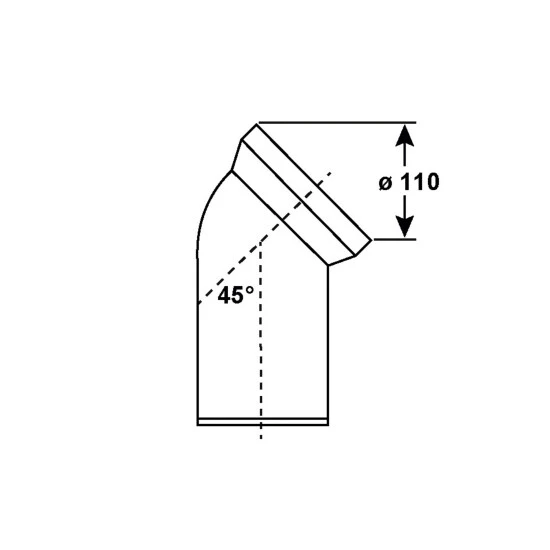 CORNAT Anschlussbogen, Kunststoff, Kein Gewinde Vorhanden 2 CORNAT Anschlussbogen, Kunststoff, Kein Gewinde Vorhanden – Bild 2
