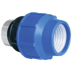 CORNAT Übergangsstück Für PE-HD-Rohr, Polypropylen (PP), Blauschwarz