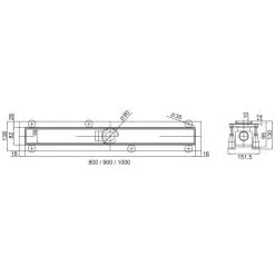 OTTOFOND Ablaufrinne, Aluminium, 50 Mm 7 OTTOFOND Ablaufrinne, Aluminium, 50 Mm -Sanitärinstallation Verkäufe unnamed file 282
