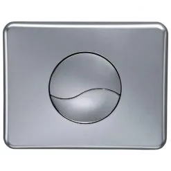 CORNAT Betätigungsplatte, Kunststoff, Chromfarben Matt