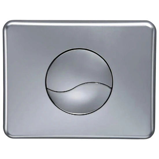 CORNAT Betätigungsplatte, Kunststoff, Chromfarben Matt 1 CORNAT Betätigungsplatte, Kunststoff, Chromfarben Matt