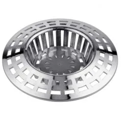 WELLWATER Haarsieb, Kunststoff, Chromfarben