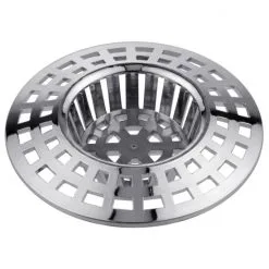 WELLWATER Haarsieb, Kunststoff, Chromfarben