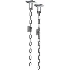 BASI Gitterrostsicherung, Stahl, Stahlfarben