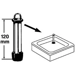 WELLWATER Standrohr, Metall -Sanitärinstallation Verkäufe unnamed file 2926