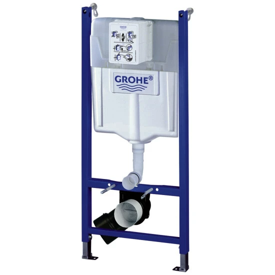 GROHE Vorwandelement »Solido«, BxH: 50 X 113,5 Cm, Weiß/blau 1 GROHE Vorwandelement »Solido«, BxH: 50 X 113,5 Cm, Weiß/blau