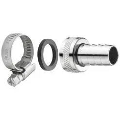 WELLWATER Schlauchverschraubung, Messing, Innengewinde: 1"