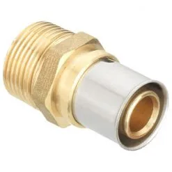 CORNAT Pressübergang »komplett«, Messing/Edelstahl -Sanitärinstallation Verkäufe unnamed file 3033