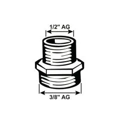 CORNAT Reduzierstück, Messing 5 CORNAT Reduzierstück, Messing -Sanitärinstallation Verkäufe unnamed file 3044