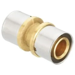 CORNAT Presskupplung, Messing/Edelstahl