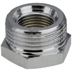 WELLWATER Reduzierstück, Messing, Innengewinde: 3/8"